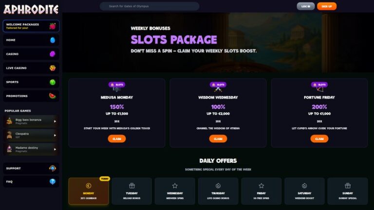 What’s the buzz about Aphrodite Online Casino?